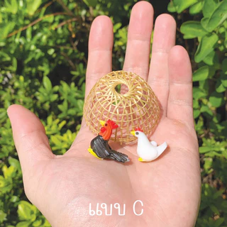 โมเดลสุ่มไก่ + ไก่2ตัว แก้บน ถวายไอไข่ Arton