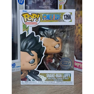 Funko Pop! : One Piece - Snake-Man Luffy Metallic [ กล่องสินค้า - 9/10 ]