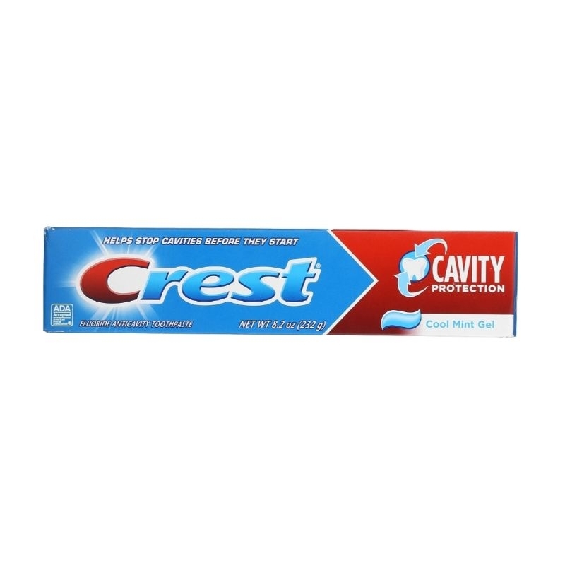พร้อมส่ง/แท้100% Crest Cavity Protection, Fluoride Toothpaste, Cool Mint Gel 68,161, 232 g