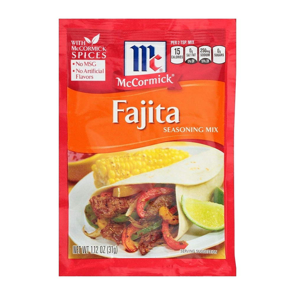 McCormick Fajita Seasoning Mix 31g