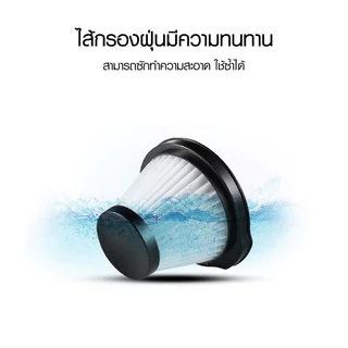 [ศูนย์ไทย] Deerma DX115C Vacuum Cleaner 2 in 1 เครี่องดูดฝุ่นใช้งานในบ้าน เครื่องดูดฝุ่น หัวแปรง 3แบบ กำลังดูด 14000Pa