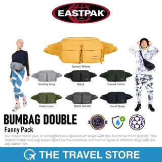 EASTPAK Bumbag Double กระเป๋าคาดอก คาดเอว / รับประกันสินค้า 30 ปี*