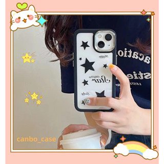 🎁ส่งของขวัญ🎁เคสไอโฟน สำหรับ 11 14 for iPhone Case 13 12 Pro Max เรียบง่าย น่าสนใจ เย็น ดาว  กันกระแทก เคสนิ่ม เคสโทรศัพท