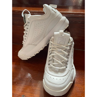 Fila อ้วนขาวล้วน size 36(22.5) สภาพ90%