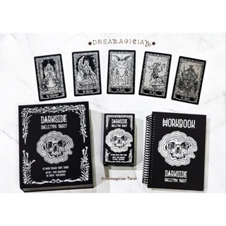 Darkside Skeleton Tarot ไพ่ยิปซีหัวกะโหลก ไพ่ยิปซีแท้ ไพ่ยิปซี ไพ่ทาโร่ต์ ไพ่ออราเคิล Tarot Oracle