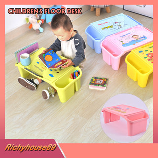 Childrens Table โต๊ะเด็ก อนุบาล มีช่องใส่ของ โต๊ะเขียนหนังสือเด็ก ผลิตภัณฑ์สำหรับเด็ก J127