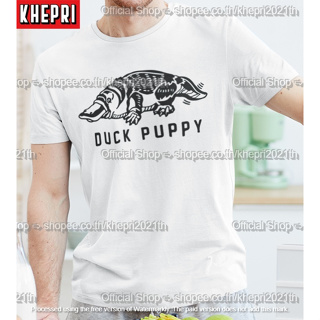 เสื้อยืด Unisex รุ่น Duck Puppy สวยใส่สบายแบรนด์ Khepri Cotton TC ผ้าพรีเมียม พิมพ์สวย ระวังของปลอม!