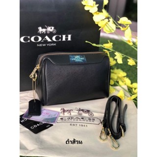 👜Coach  Bennett crossbody กระเป๋าสพายข้างทรงหมอน ไม่มีหู 8"