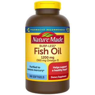 Nature Made Fish Oil 1200mg, 300 Softgels