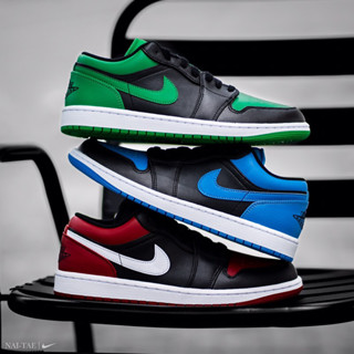 AIR JORDAN 1 LOW RED BLUE GREEN