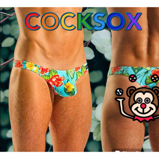 กางเกงในชาย cocksox Thong size S,M,L  Hibiscus Cruise