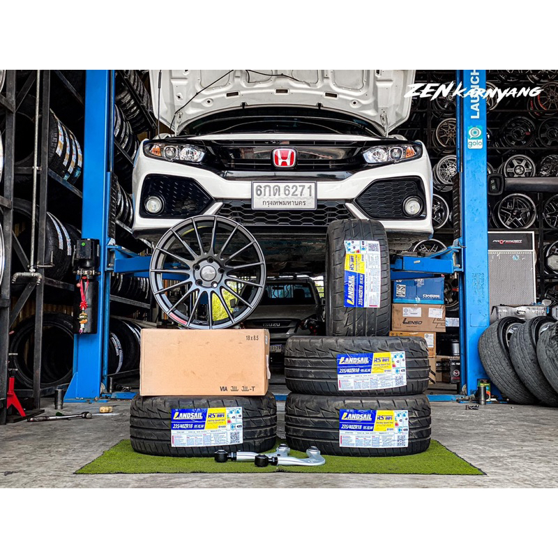 ล้อแม็กซ์ RS05RR ขอบ18” พร้อมยาง 225/40R18, 235/40R18 ปี24 เลือกขนาดได้