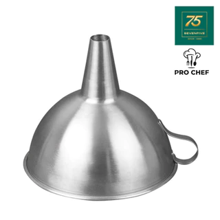PRO CHEF กรวยกรอกน้ำ กรวยกรองอาหาร กรวยสแตนเลส PRC1-BK-FNLR