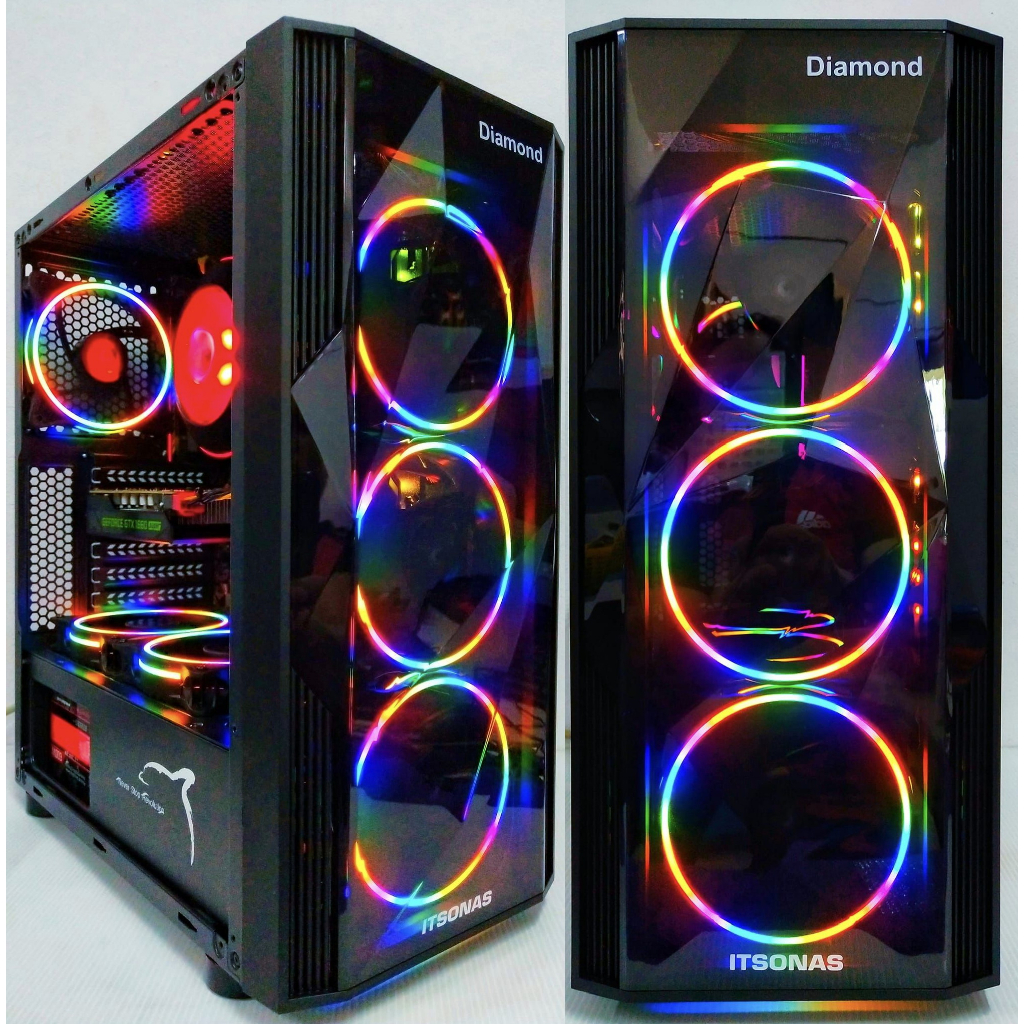(((โปรฯส่งฟรี)))#คอมพิวเตอร์PCแรงๆ #SET_I5_8500_6Core #GTX_1660S_6G #RAM_16G #M2_NVMe_256G #HDD_1TB