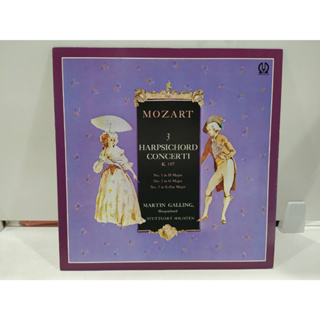 1LP Vinyl Records แผ่นเสียงไวนิล  MOZART 3 HARPSICHORD CONCERTI   (E8C20)