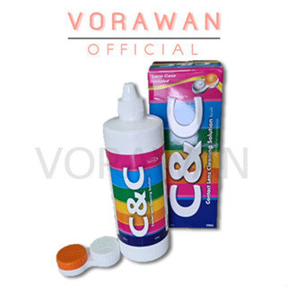 C&C น้ำยาซีแอนด์ซี Contact Lens Cleaning Solution น้ำยาแช่ ล…