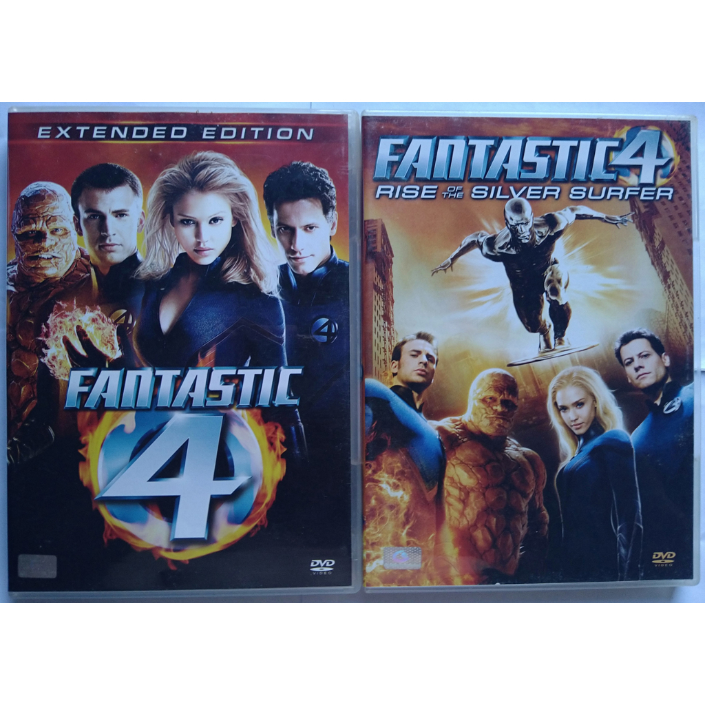 Fantastic Four 1 - 2 สี่พลังคนกายสิทธิ์ ภาค 1 - 2 DVD