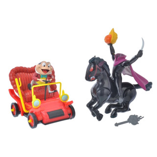 🏰 TDR: Mr. Toad &amp; Headless Horseman Toy Pullback Car Figure Set, Disney 100