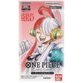 【ส่งตรงจากญี่ปุ่น】One Piece Film Red 2nd Edition Bonus การ์ดเกม One Piece Tutorial Deck Total Of 15 Types 40 แผ่น