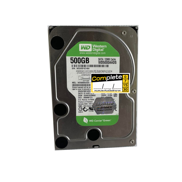 HDD/WD/Green/500GB/ราคาประหยัด