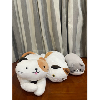 หมอน ตุ๊กตา แมวมาส Cat pillow Marshmallow