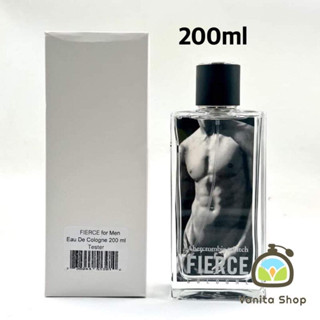 ￼(200ml) น้ำหอม Abercrombie &amp; Fitch Fierce for men กล่องTester