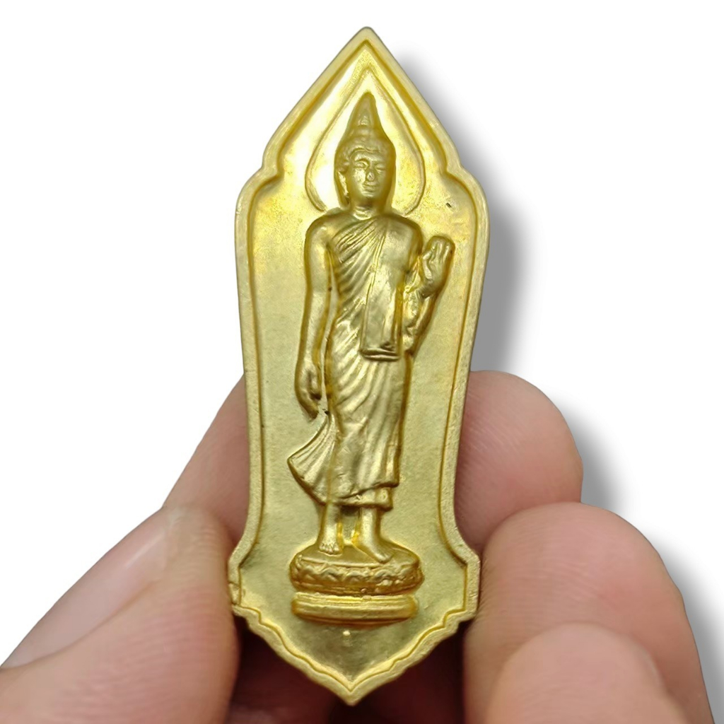 [NCT]127เหรียญพระพุทธลีลาประพันธ์พร 2,500 ปี เนื้อกะไหล่ทองงดงาม บูชาขอพรให้เจริญก้าวหน้าผ่าวิกฤตต่างๆไปได้