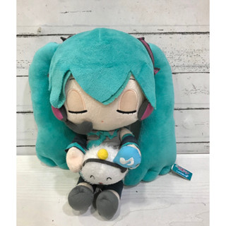 ตุ๊กตามิกุ Anime Hatsune Sleepy Miku Soft Stuffed Plush Toy