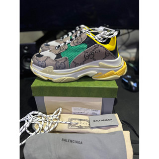 [ Sale ] พร้อมส่ง BB x GUC Triple S ไซส์ 45 งาน OK Factory