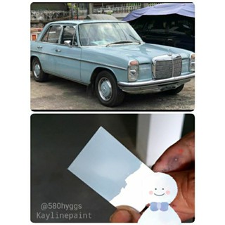 สีนกแก้ว Mercedes Horizonblue ขนาด 875 กรัม 1กระป๋อง