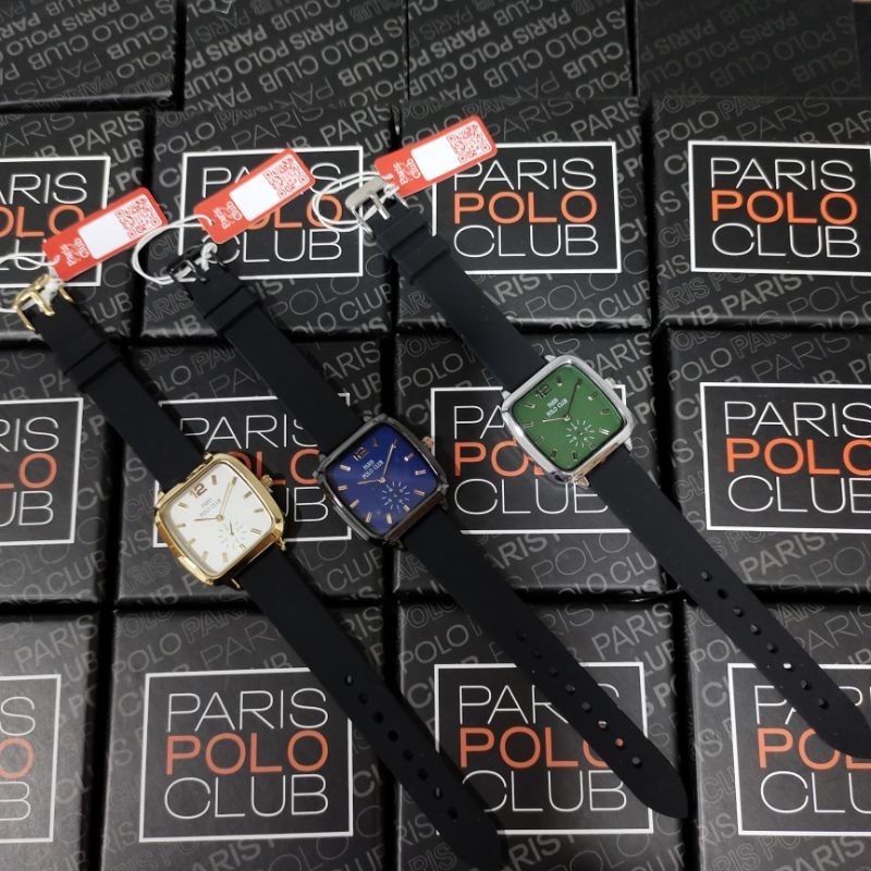 Paris Polo Club นาฬิกาผู้หญิง รุ่น PPC-230215  สายซิลิโคน