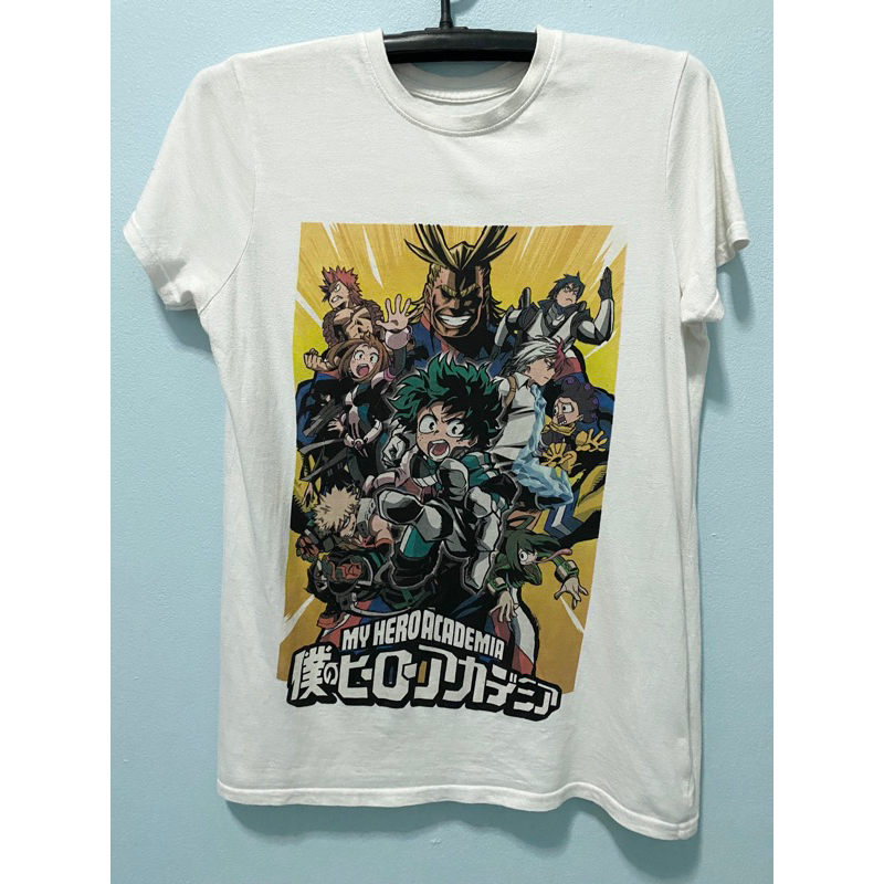 เสื้อยืด my hero academia ลิขสิทธิ์แท้ ราคาเบาๆ