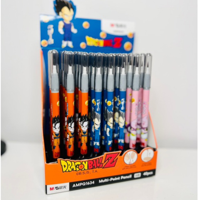ดินสอ HB เปลี่ยนไส้ ลาย dragon ball z สินค้าลิขสิทธิ์ M&G