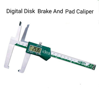 Digital Disk Brake And Pad Caliper 0-150mm/0-6" วัดความหนาของดิสก์เบรก INSIZE 1167-150A อินไซส์ เวอร์เนีย ดิจิตอล