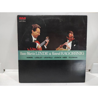 1LP Vinyl Records แผ่นเสียงไวนิล Hans-Martin LINDE &amp; Konrad RAGOSSNIG   (E8F38)