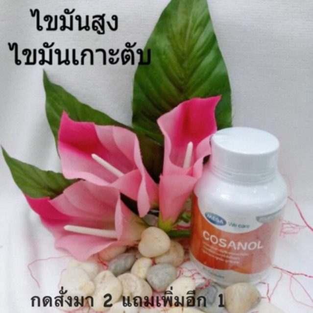 ถูกสุดๆ Cosanol Mega we care โพลีโคซานอล เมก้า 30เม็ด