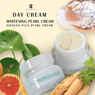 ชาริยา เซทครีมหน้าสวย Chariya Day&Night Cream Set ครีมโสมไข่มุก+ไนท์ครีม ผิวขาวใส-ลดริ้วรอย