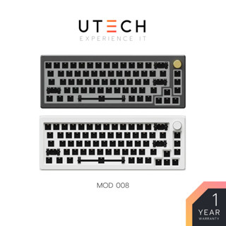 คีย์บอร์ด AKKO MOD 008 Case Aluminum Size 65% RGB Hotswap Aluminum Gasket Custom Mechanical Keyboard by UTECH