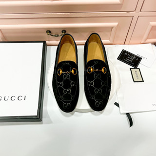 รองเท้า Gu cci Loafers  งานออริหนังแท้เทียบแท้-