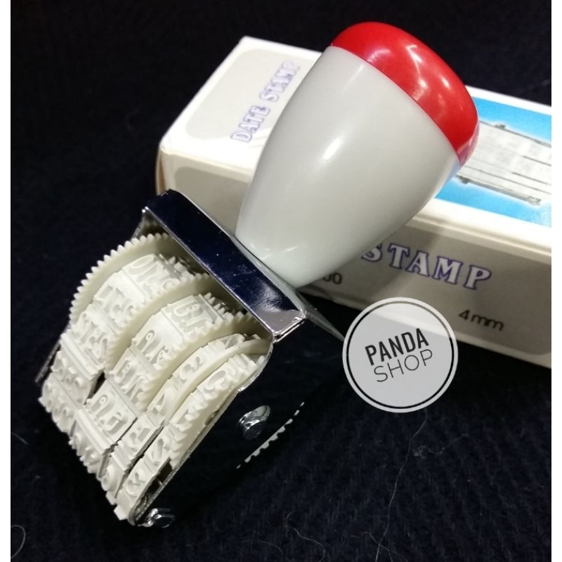 ตรายางปั๊มวันที่​ date stamp หมุนปรับได้​ วัน​ เดือน​ ปีพศ​ แข็งแรง​ ประหยัดงบไม่แพง​ ปั๊มหัวบิล​ รายงาน​ นั่นนี่