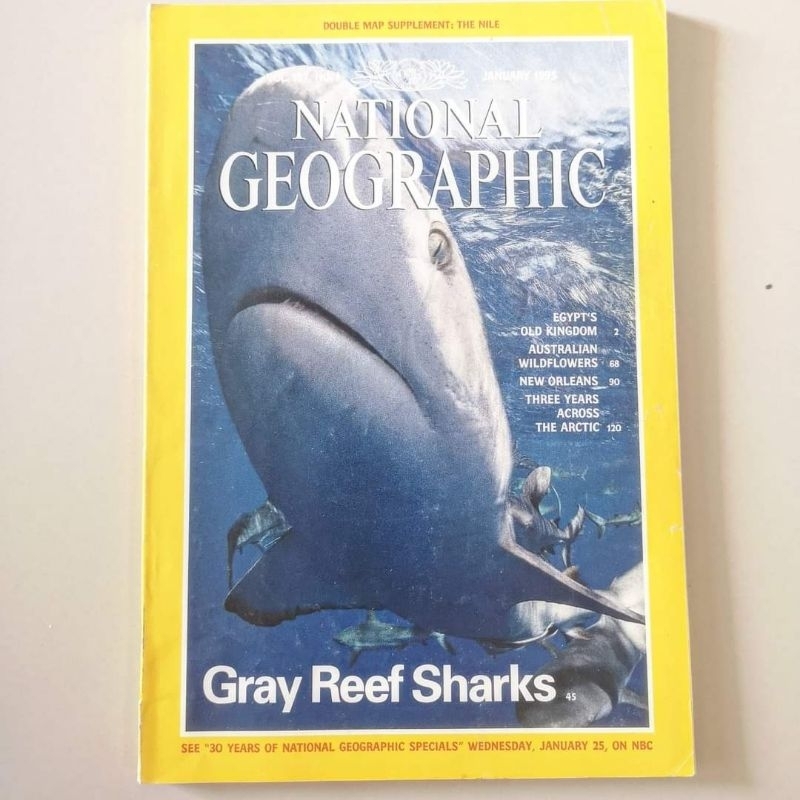 วารสาร National Geographic volume 187 no. 1 (January 1995)