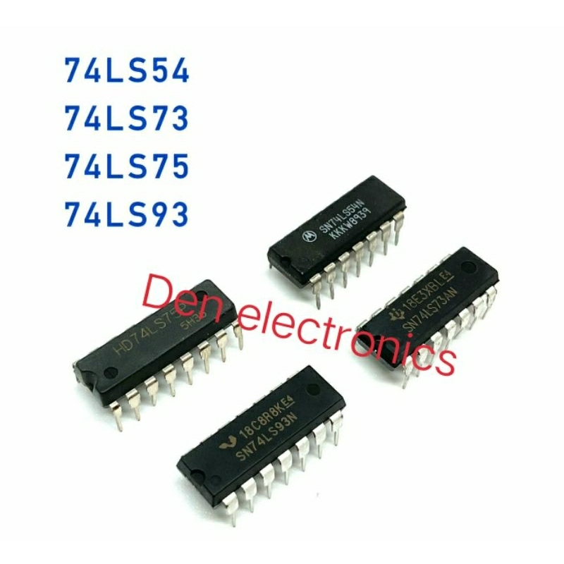 IC 74LS54 74LS73, 74LS75, 74LS93 สินค้าพร้อมส่ง ออกบิลได้