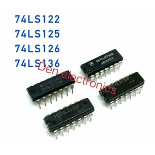 IC 74LS122 74LS125 74LS126 74LS136 สินค้าพร้อมส่ง ออกบิลได้