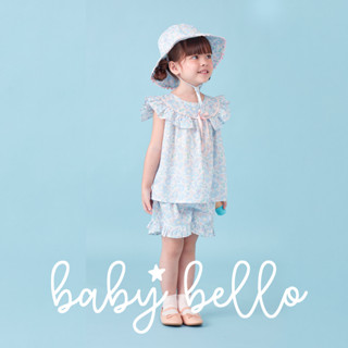 BABY BELLO - Juliet Short Blue Flower