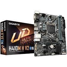 GIGABYTE  H410M H V2  (REV1.7) / Chipset Socket 1200 support for 10th Gen / RAM DDR4