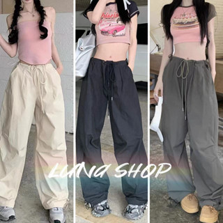 Luna shop🍑กางเกงลำลอง🍄y2k cargo pants