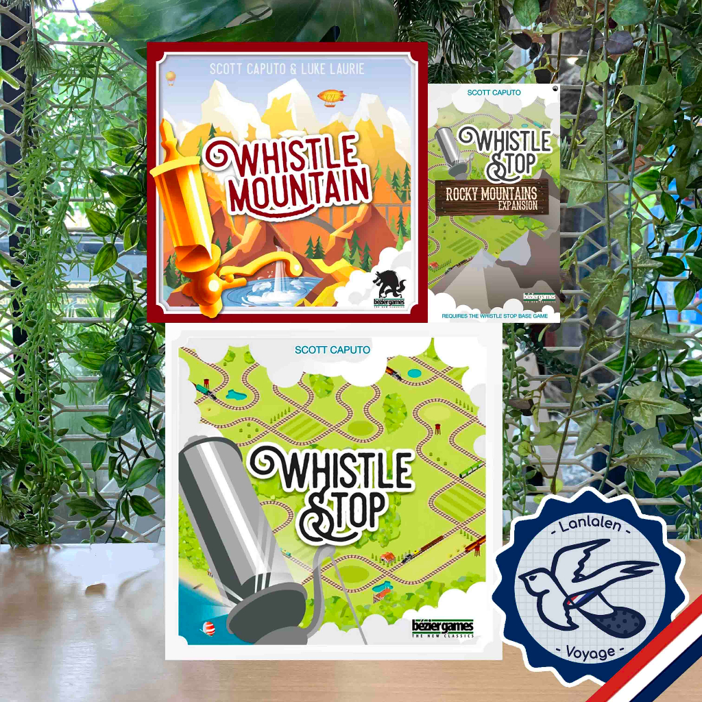 [Pre-Order] Whistle Stop / Rocky Mountains Expansion / Whistle Mountain [Boardgame]