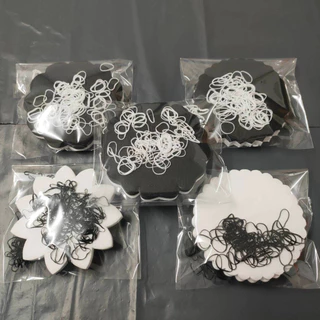 แบบ100แผ่น/ถุง คละสี คละลาย สีรุ้ง กระดาษสาห่อเหรียญโปรยทาน (พร้อมยางรัดสีสวย)งานบวช งานทำบุญ งานศพ
