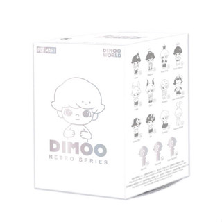 กล่องสุ่มพร้อมส่ง 🤍🖤 Dimoo Retro Series Blind Box : Pop Mart