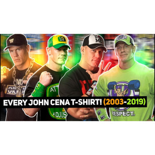 เสื้อยืดมวยปล้ำ John Cena